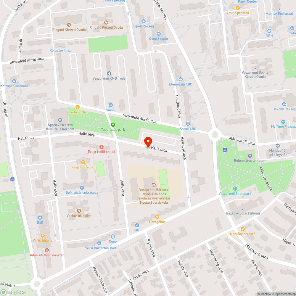 Lyukas, kiszakadt  konténer bejelentés helye