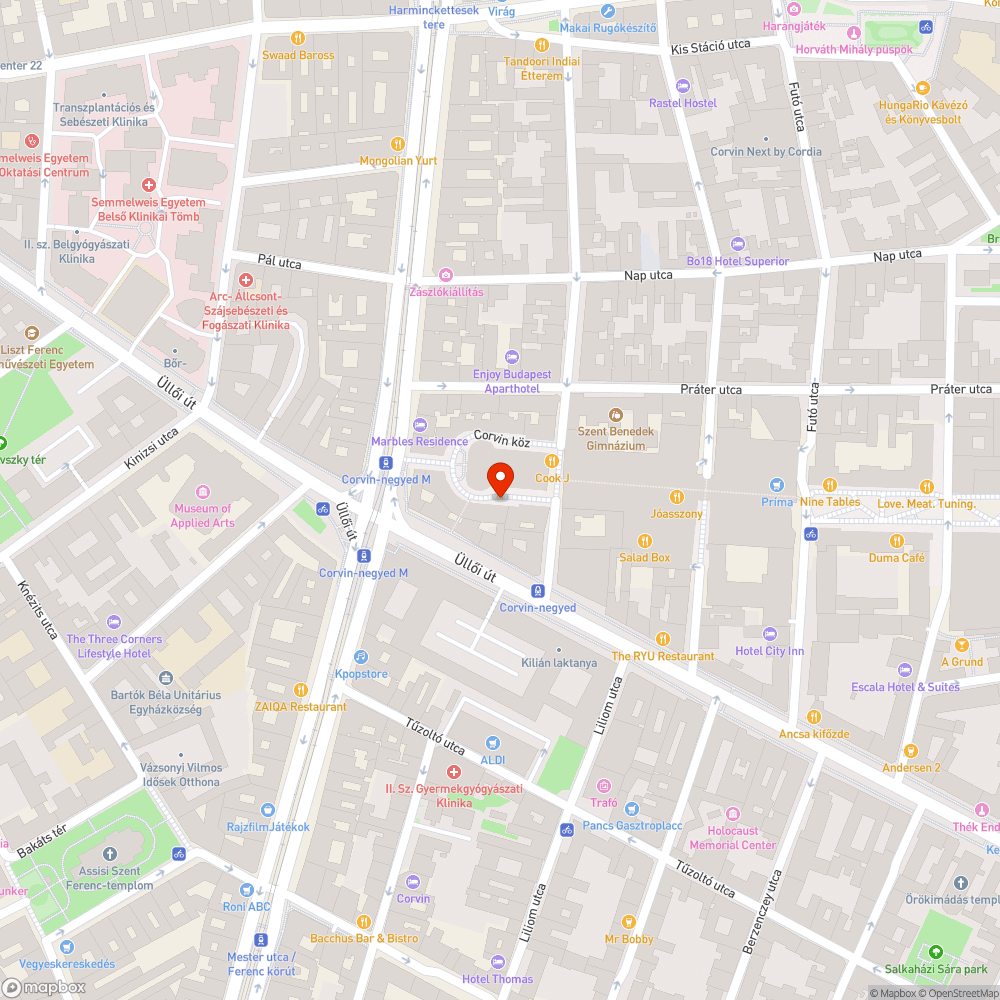 Megdőlt emlékmű bejelentés helye