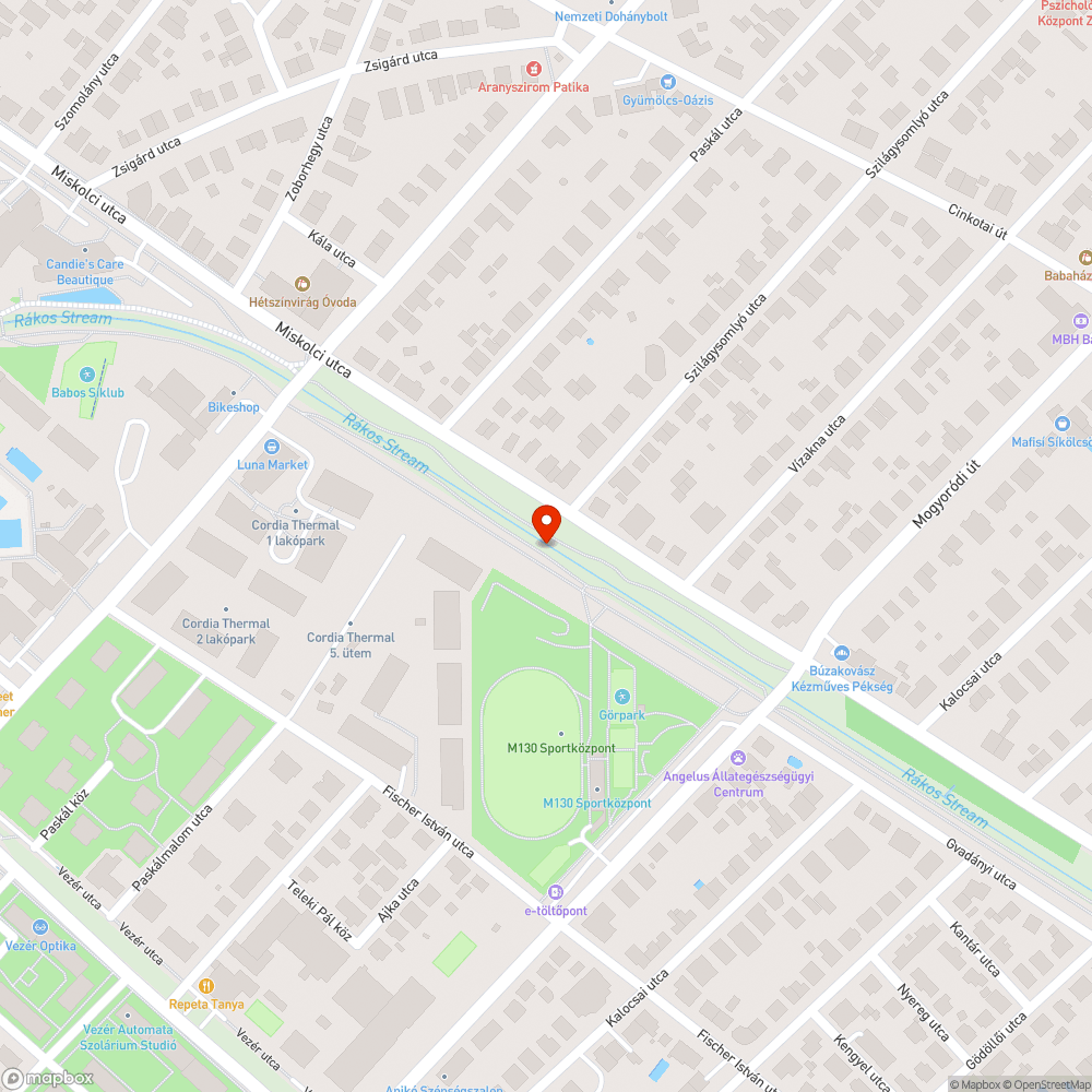 Padok festése a Patak-revitalizáció helyszínén bejelentés helye