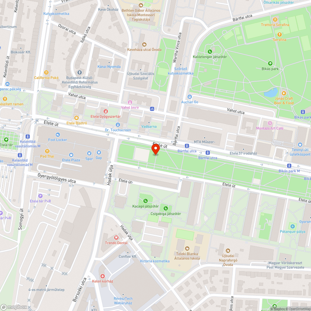 Padok alatti szemét bejelentés helye