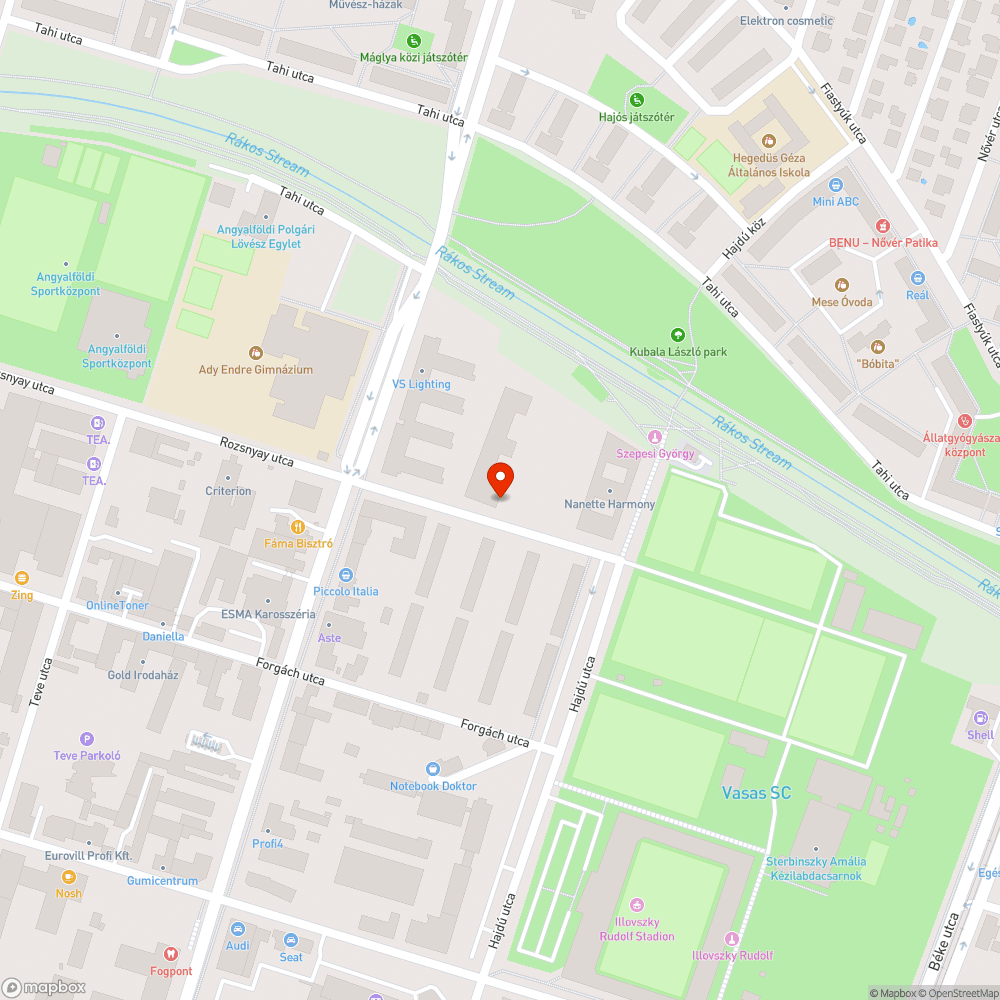 Elhanyagolt közterület, fák bejelentés helye