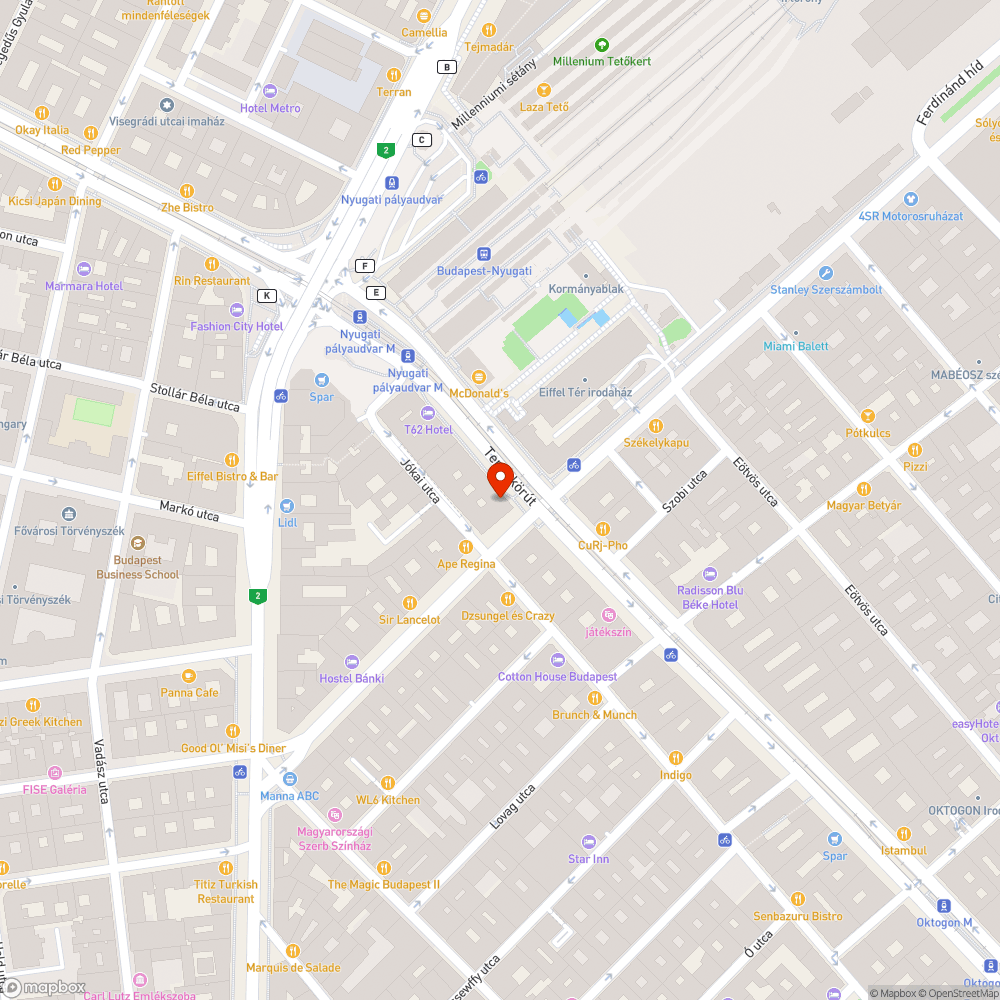 Fahely bejelentés helye