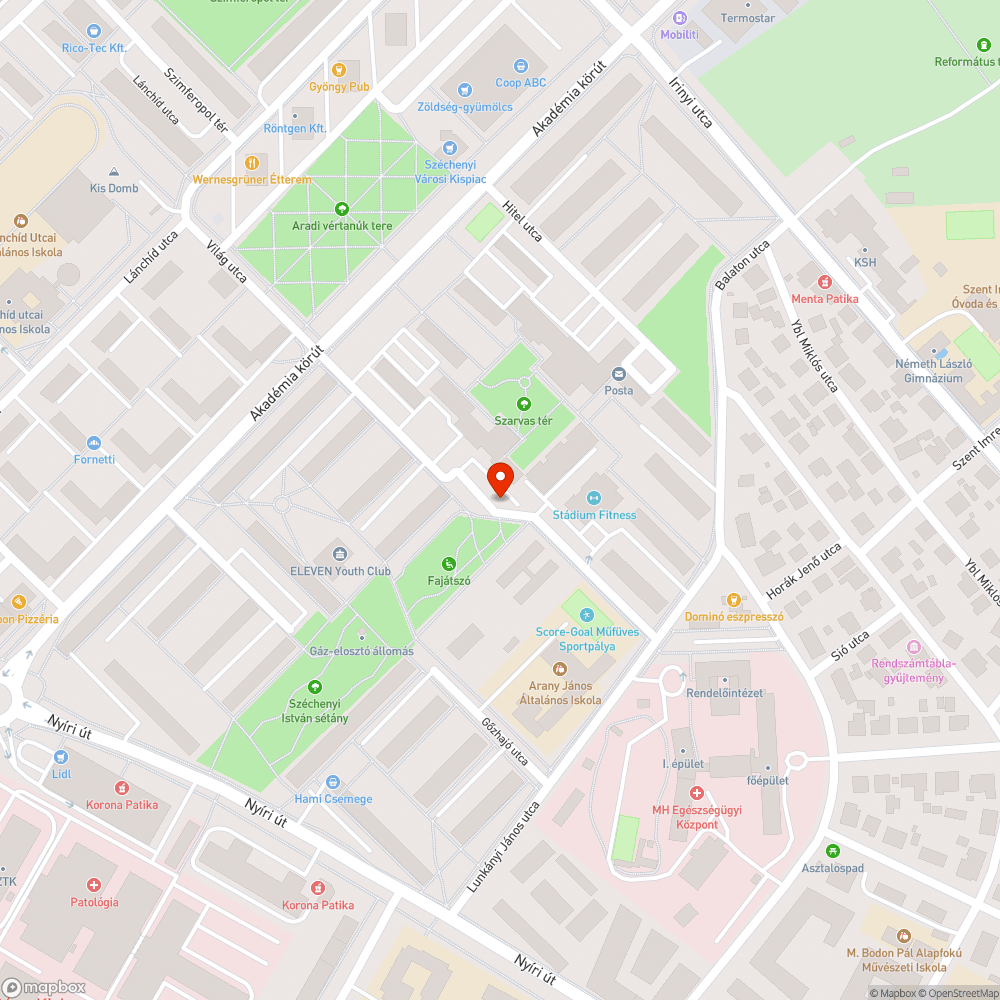 Eldugult lefolyó! bejelentés helye