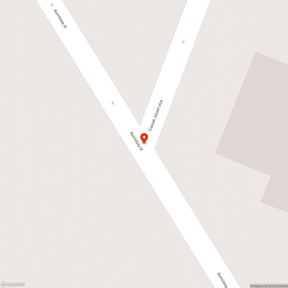 Hiányzó járda bejelentés helye