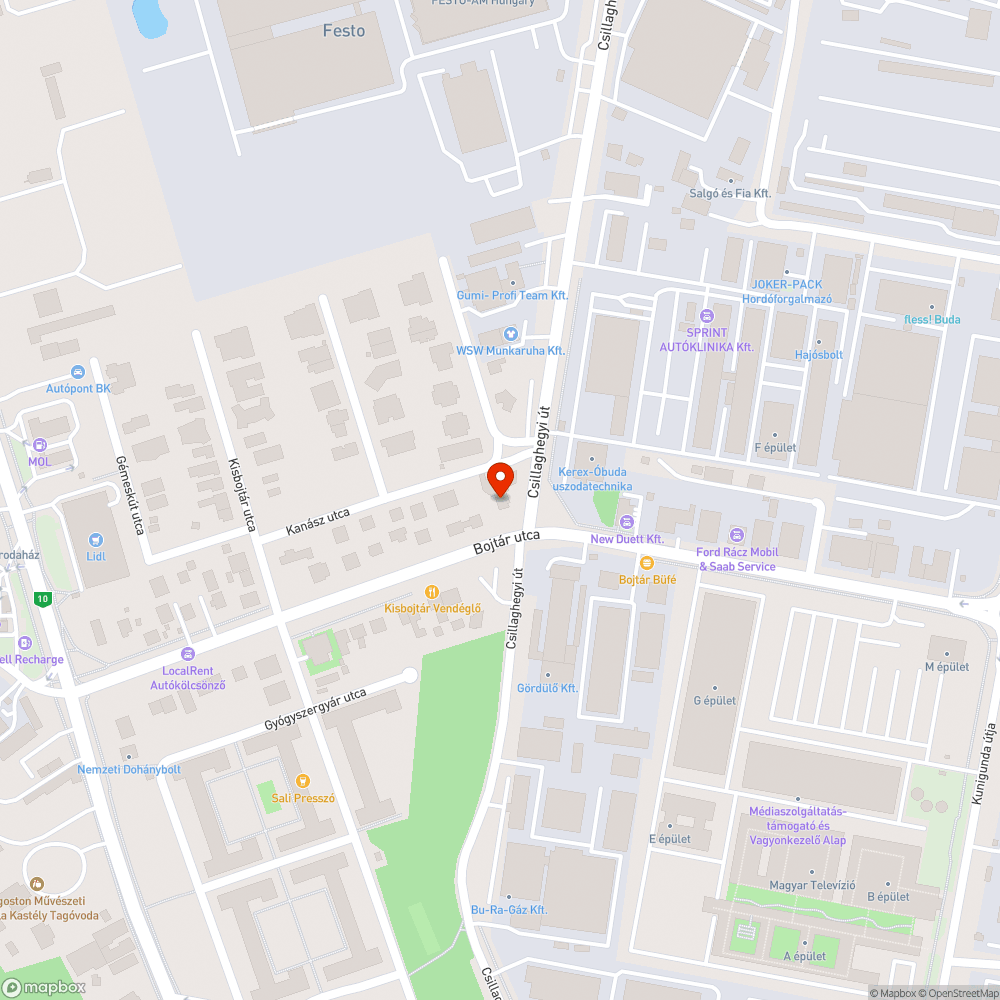 Szemetes utca bejelentés helye