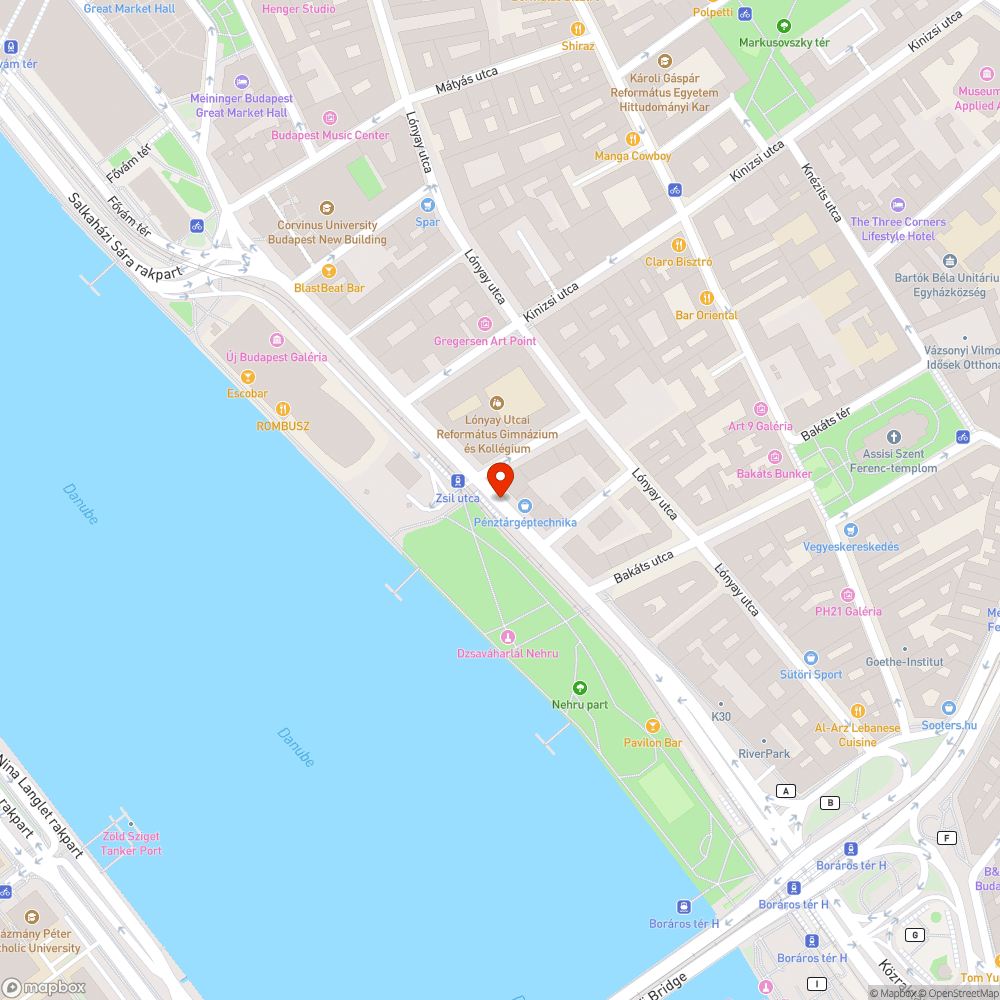 Kiszáradt villamosmegálló bejelentés helye