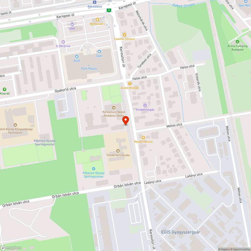 Elhagyott autok bejelentés helye