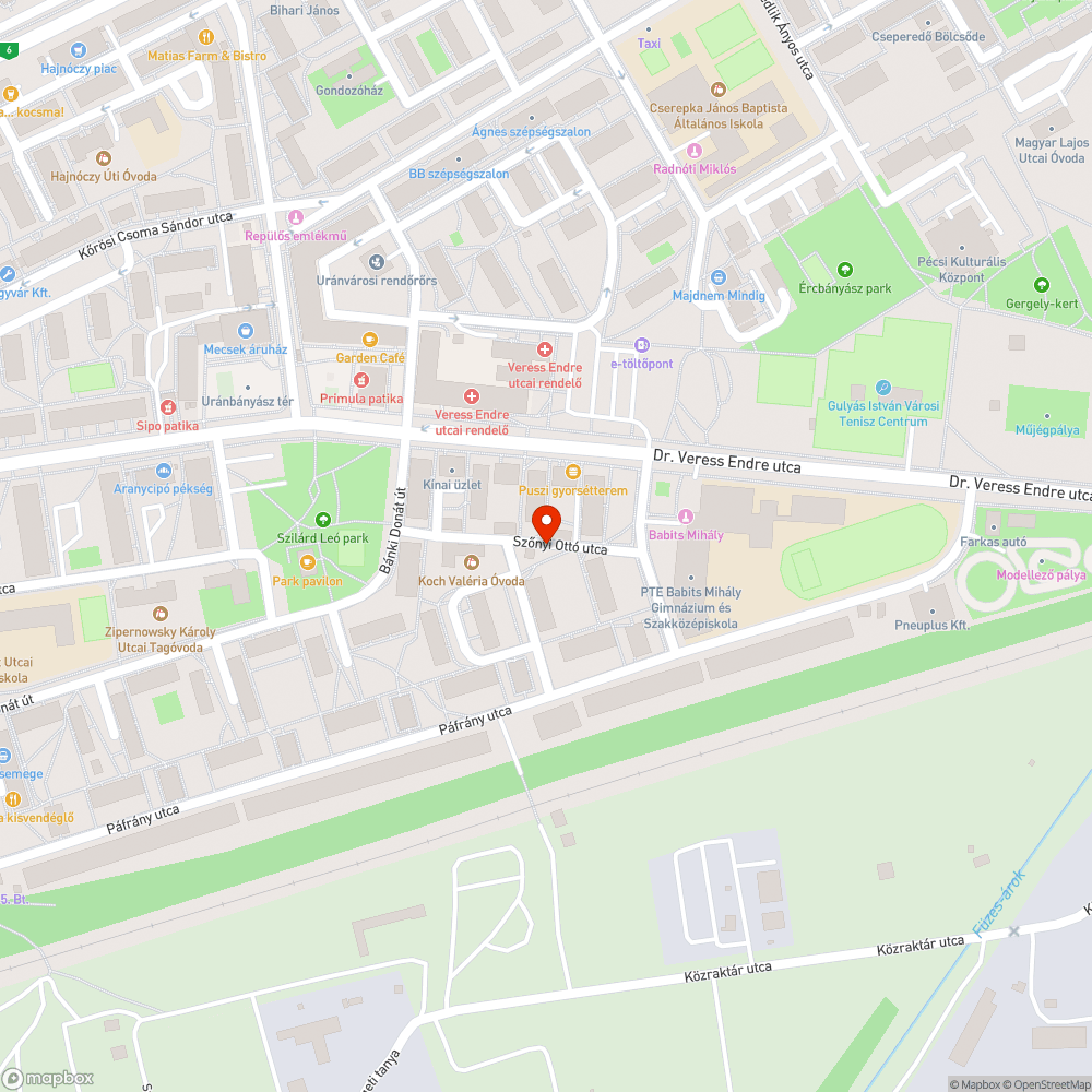 Szabálytalan parkolás bejelentés helye