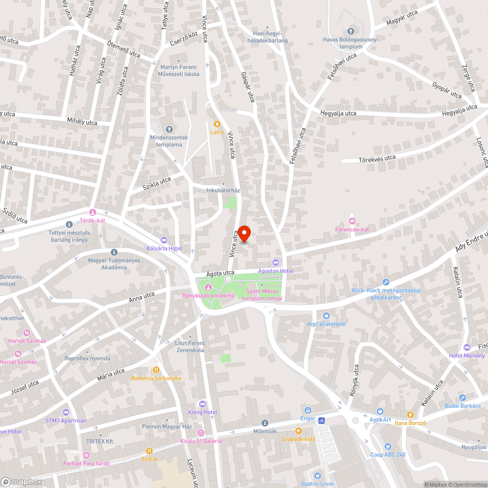 Kapu előtti parkolás bejelentés helye