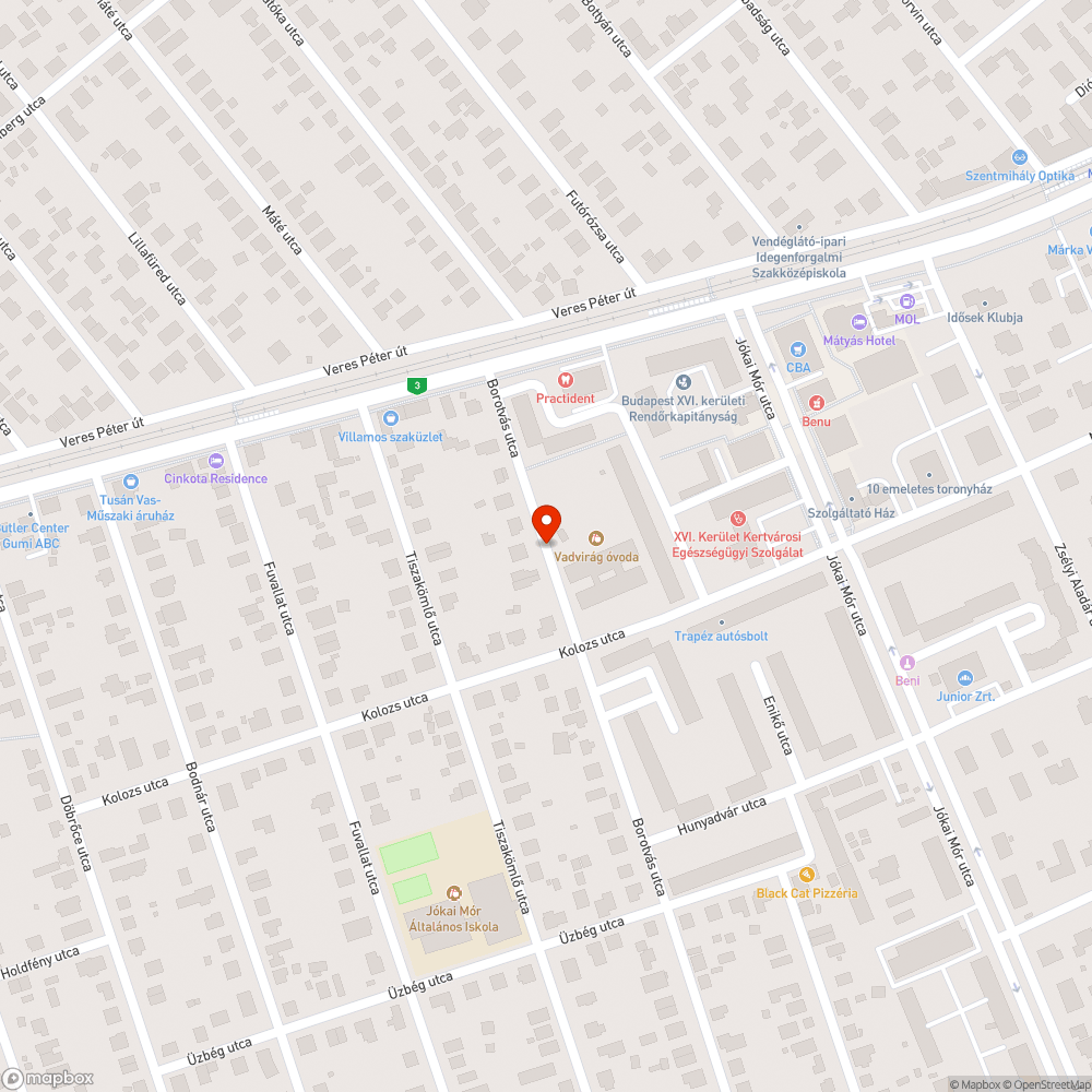 Sérült fedlapok és kötények bejelentés helye