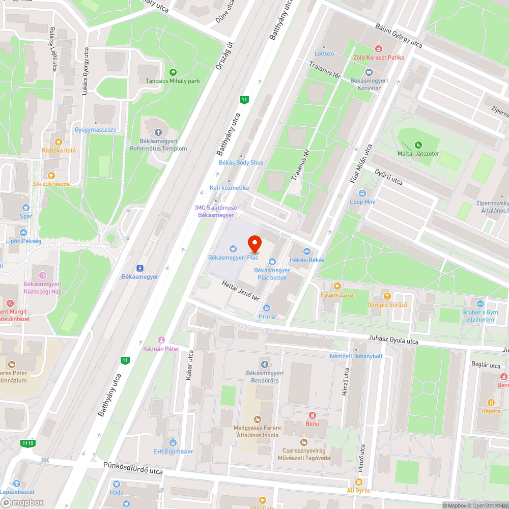 Sötét bejelentés helye