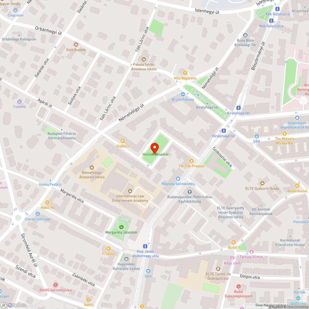 Homokozó felásása bejelentés helye