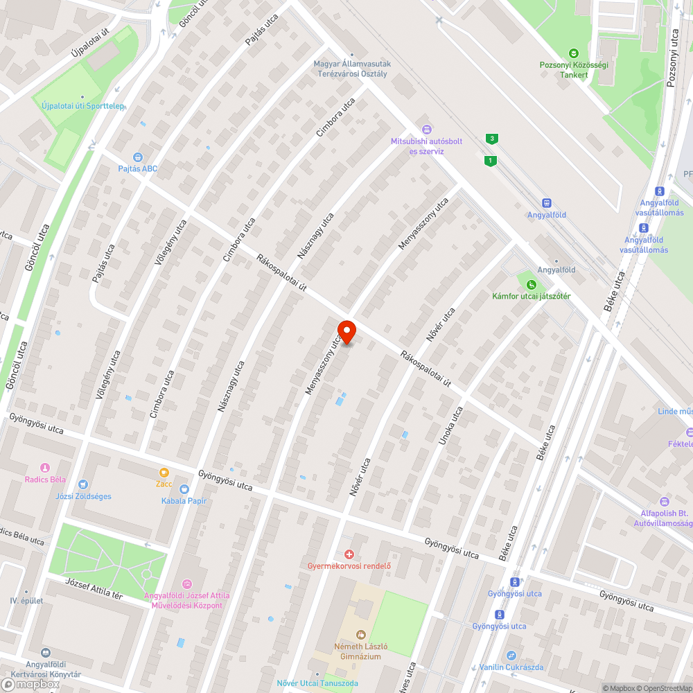 Besüllyedt a járda és az úttest bejelentés helye