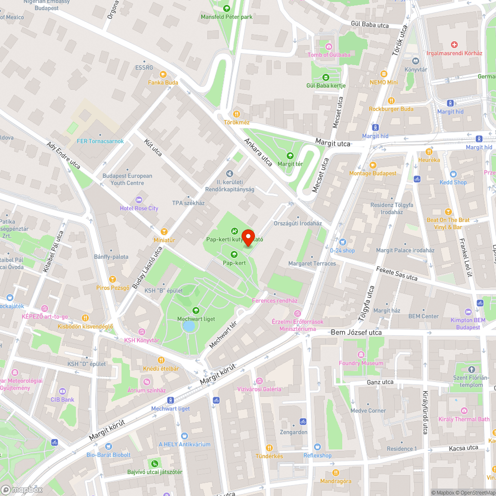 Nincs közvilágítás Pap Kert játszótéren és a sétányon bejelentés helye