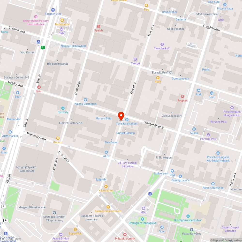 Járda teljes elfoglalása bejelentés helye