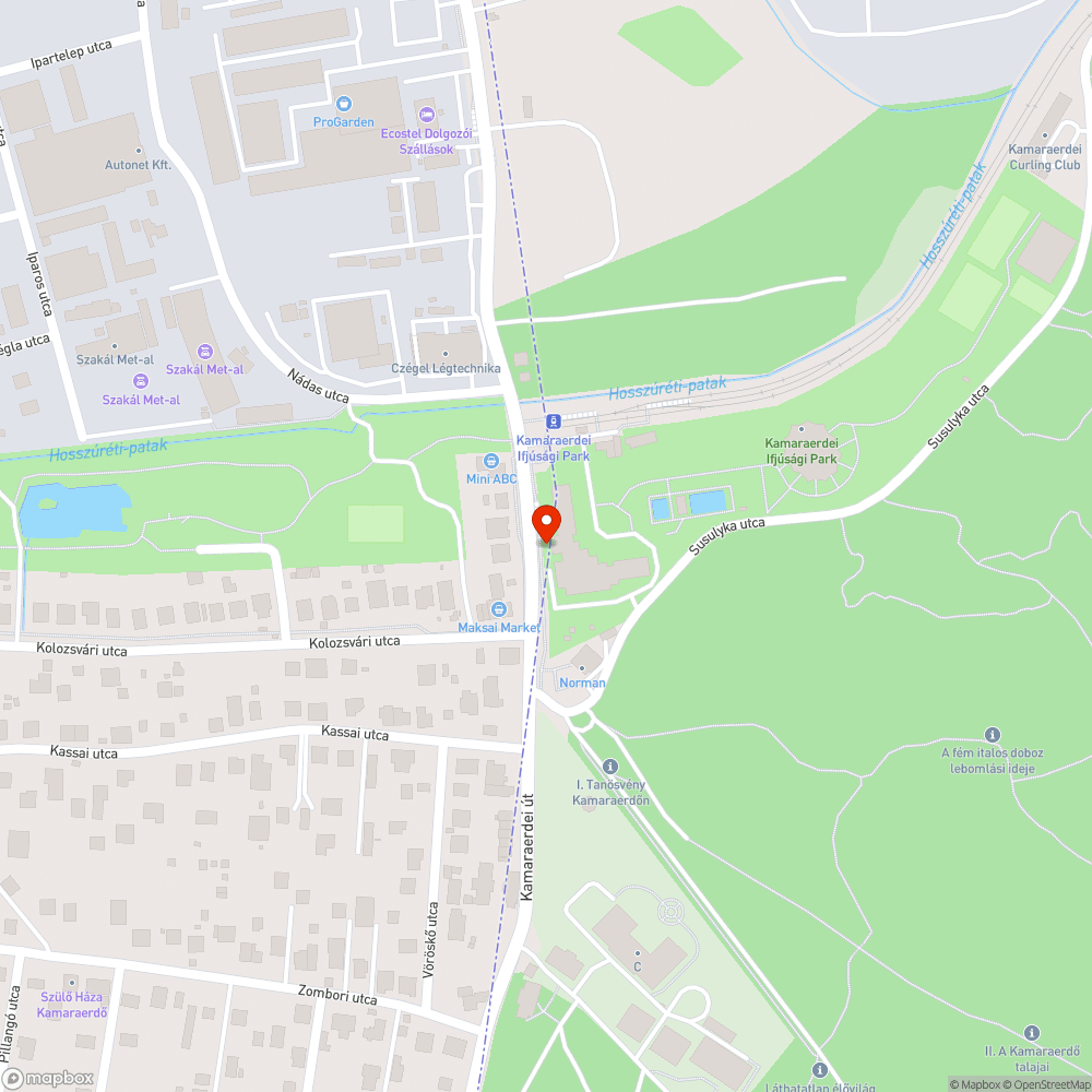 Eldőlt fa a járda közepén bejelentés helye