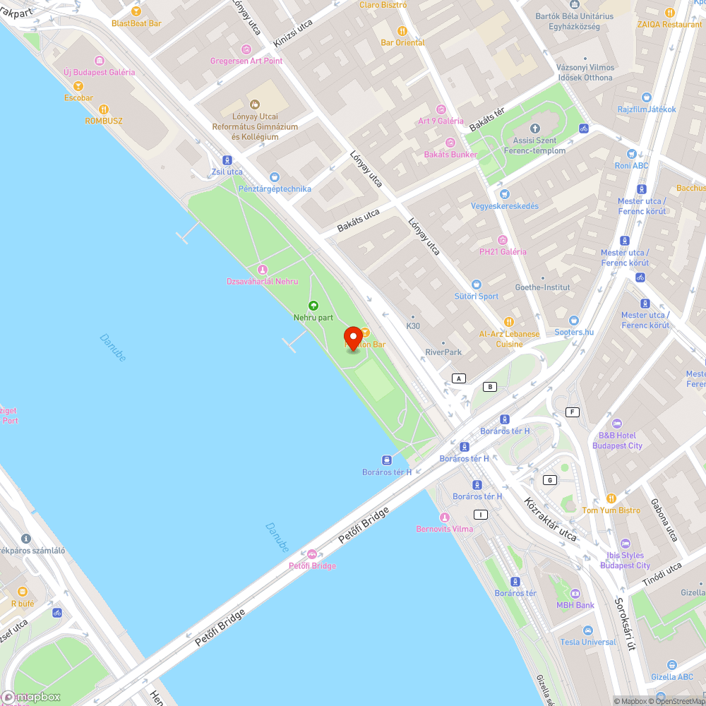 Letört faág a Nehru parton bejelentés helye