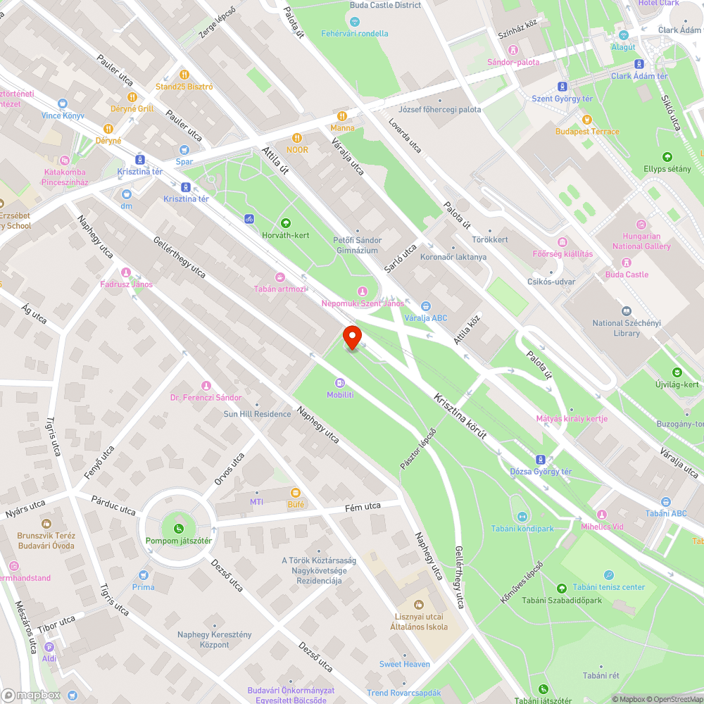 Eltömítődött felszíni csatorna bejelentés helye