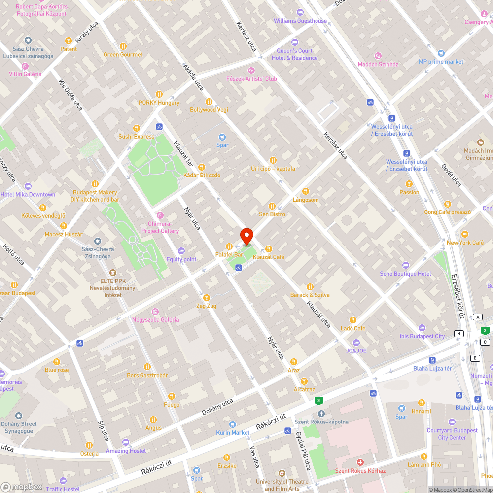 Elhanyagolt szobor bejelentés helye