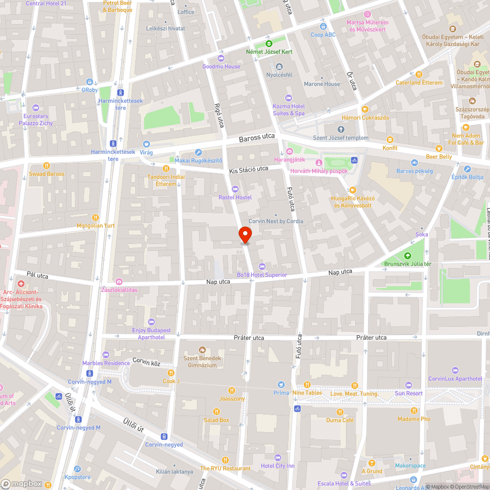 Borzasztó állapotban lévő útpálya bejelentés helye