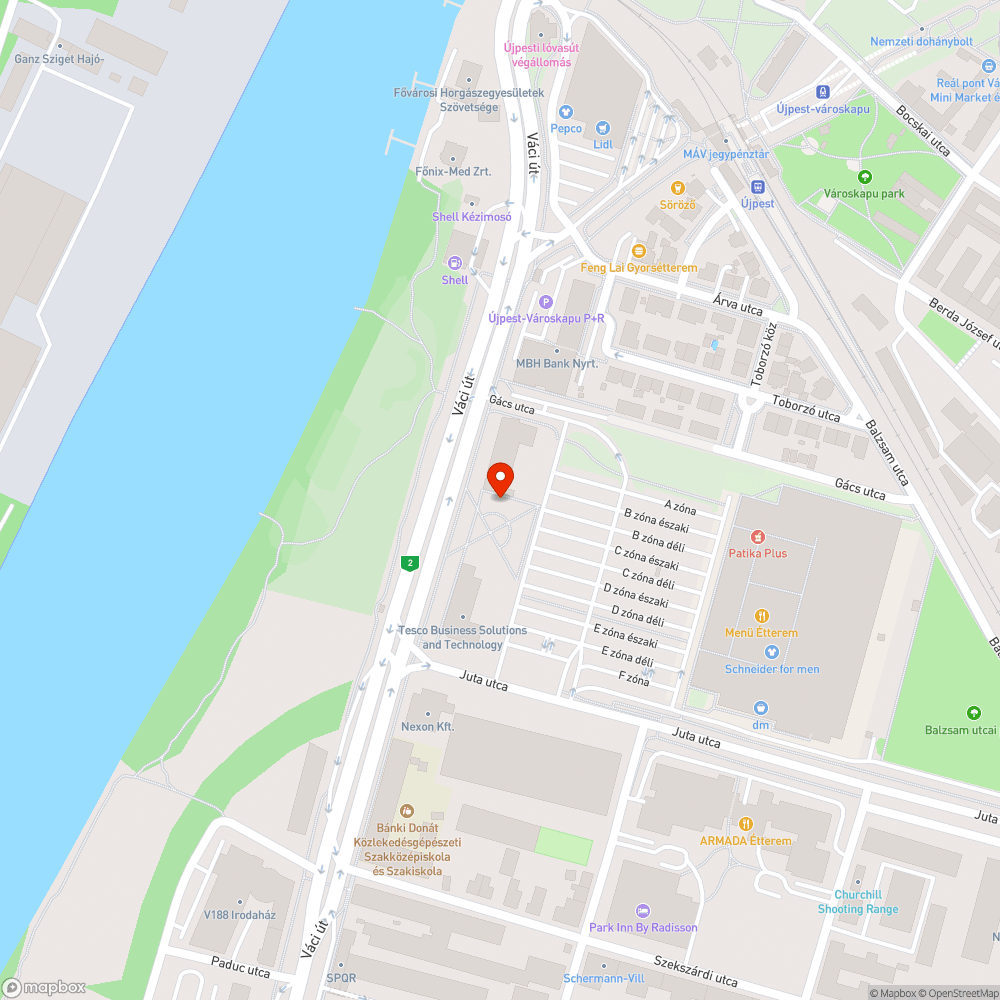 Kiszáradt fa bejelentés helye