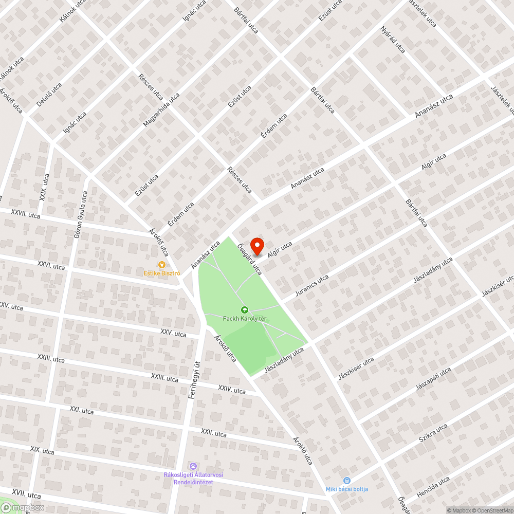 Hatalmas, egyre csak növekvő kátyú az út közepén bejelentés helye