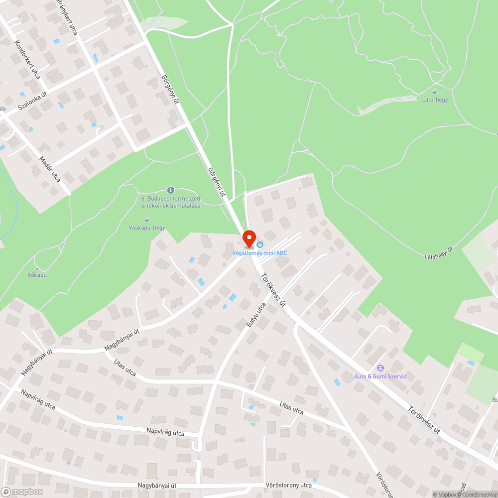 Telefonfülke bejelentés helye