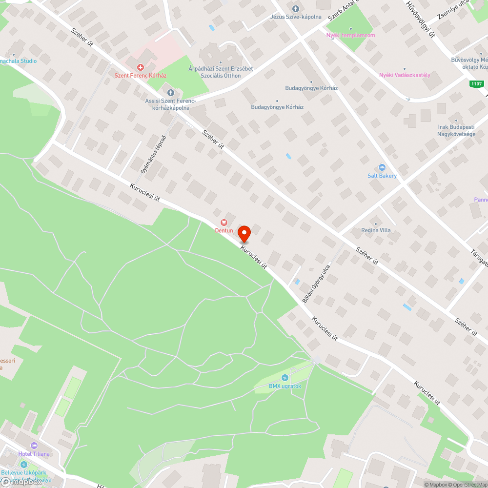 Elpusztult fák, Kuruclesi út 33. bejelentés helye