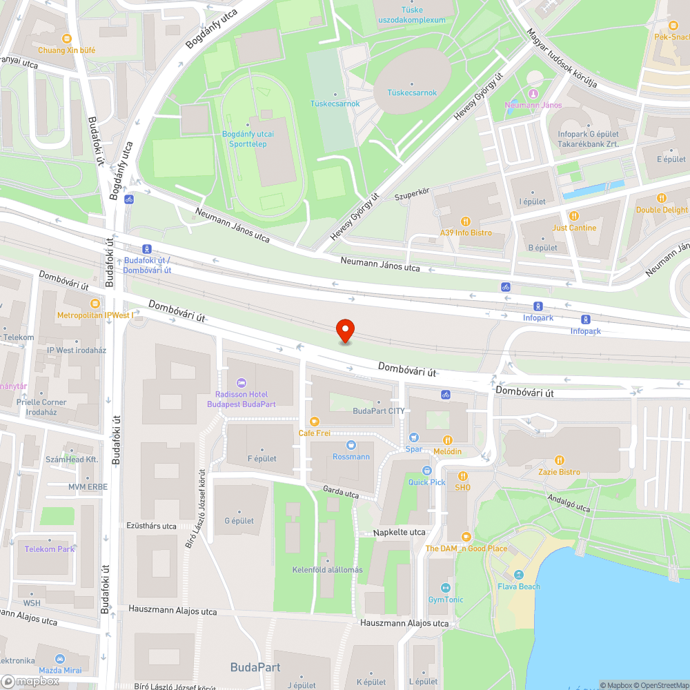 Nagy szeméthalom bejelentés helye