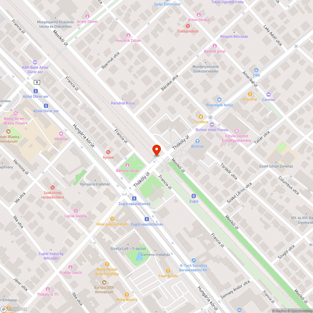 Koszos tábla bejelentés helye