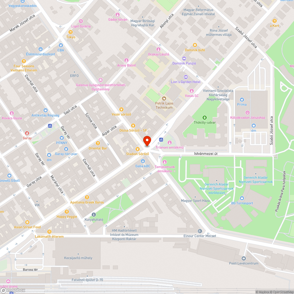 Hiányzó fedél bejelentés helye