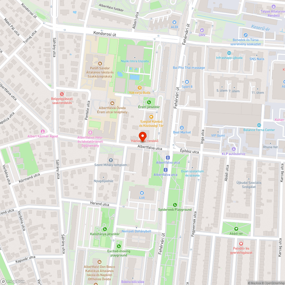 Kopott,  'amatőr' tábla bejelentés helye