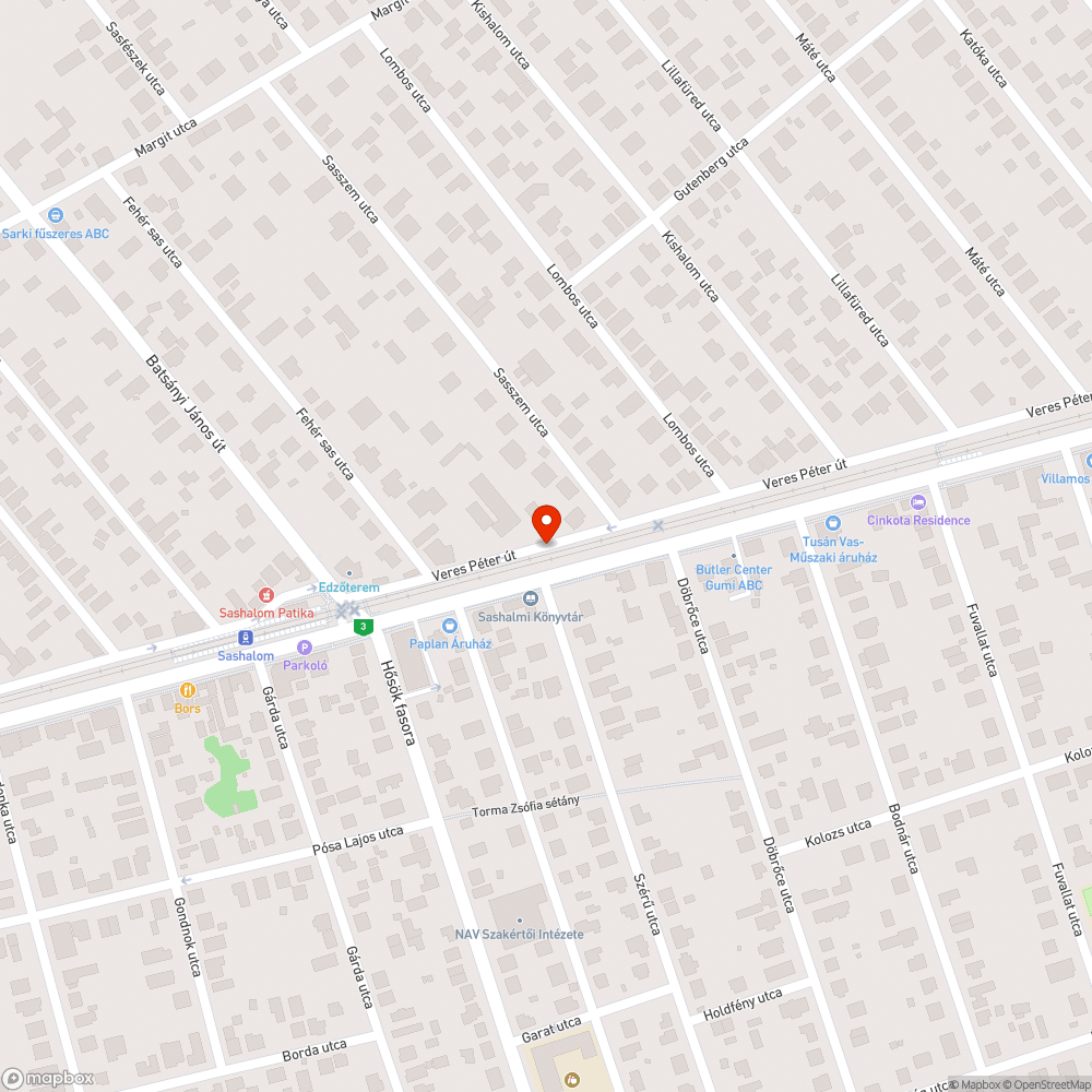 Több méter kábel lóg az oszlopról bejelentés helye