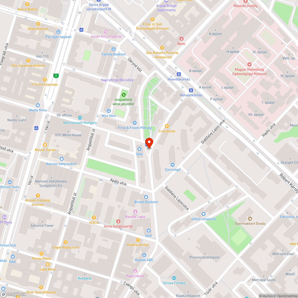 Kiégett, hónapok óta elhagyott jármű bejelentés helye