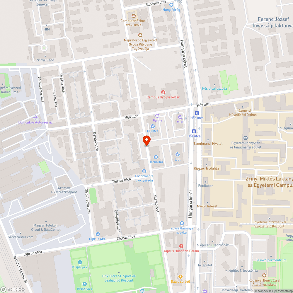 Tiltott helyen történő parkolás bejelentés helye