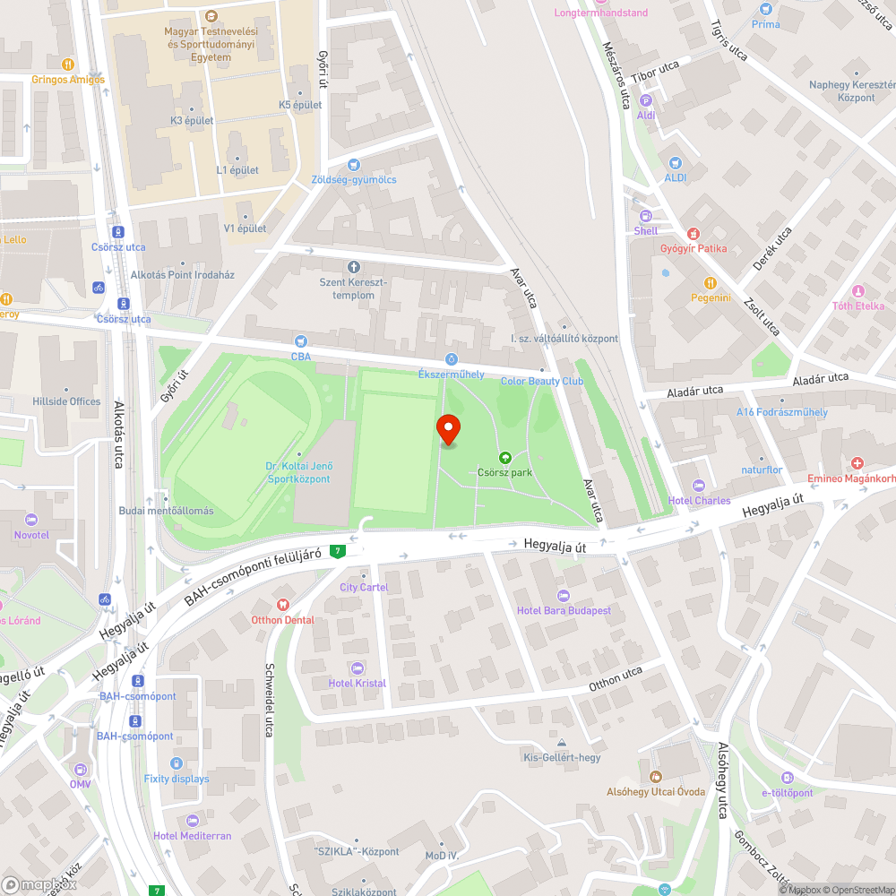 Elhanyagolt padok, veszélyes kiálló részek bejelentés helye