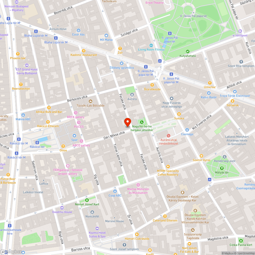 Elhagyott Merci bejelentés helye