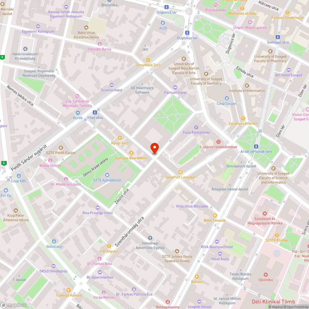 Vadgesztenye probléma - általános bejelentés helye