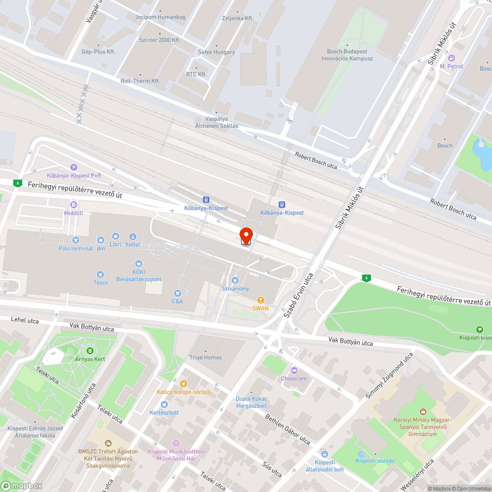 Eldugult folyókák a KÖKI-n 2.0 bejelentés helye