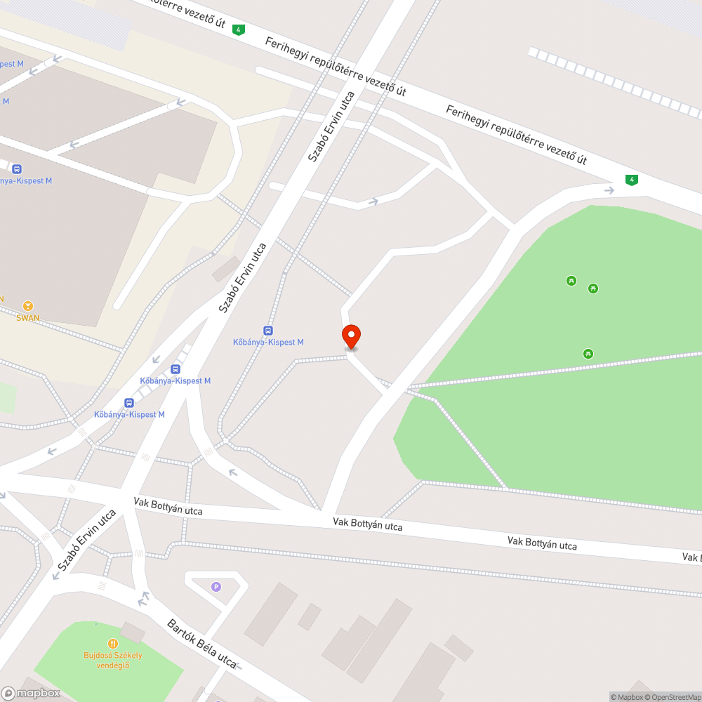 Roncs autó a Kökin II. bejelentés helye