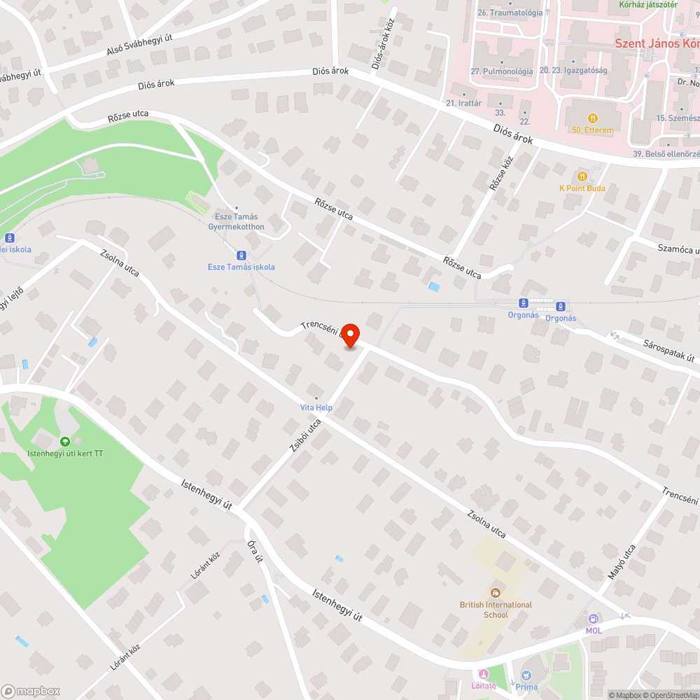 Zsákutca tábla nem látszik bejelentés helye