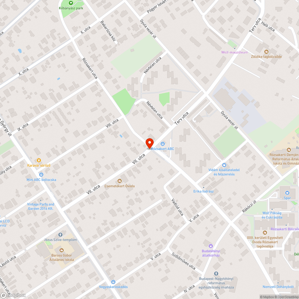 Rendszám nélküli Volkswagen bejelentés helye