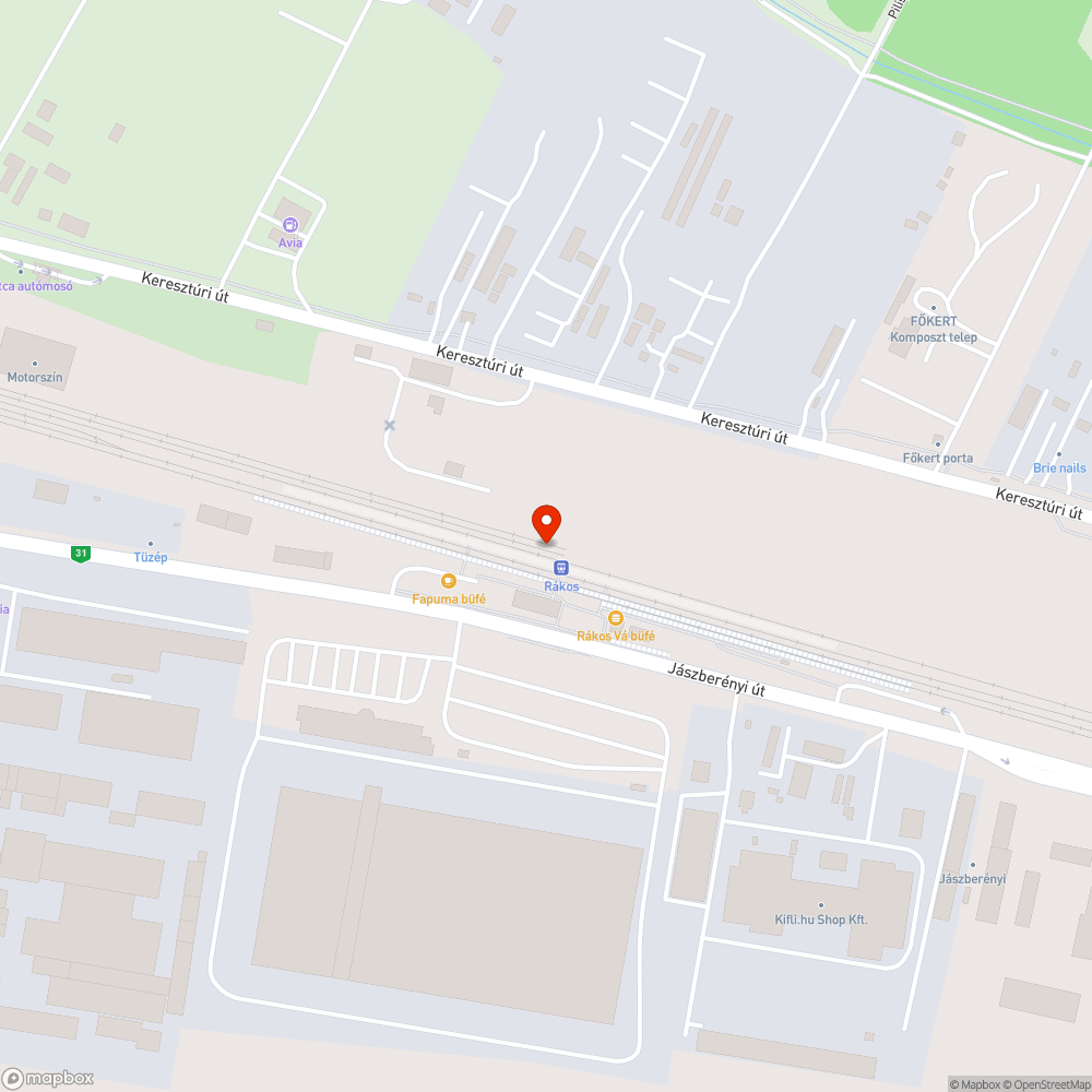 Rákos bejelentés helye