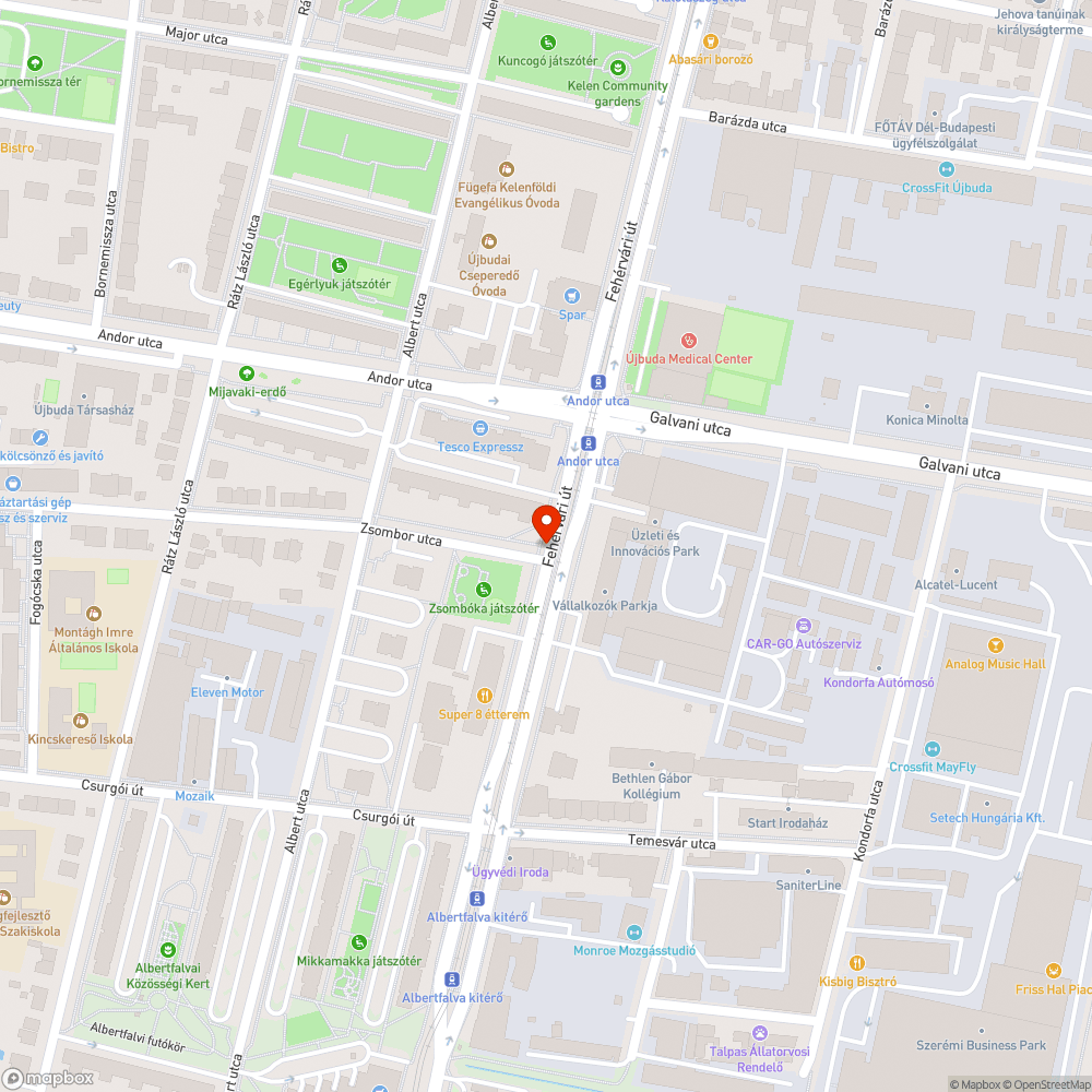 Nem világít bejelentés helye