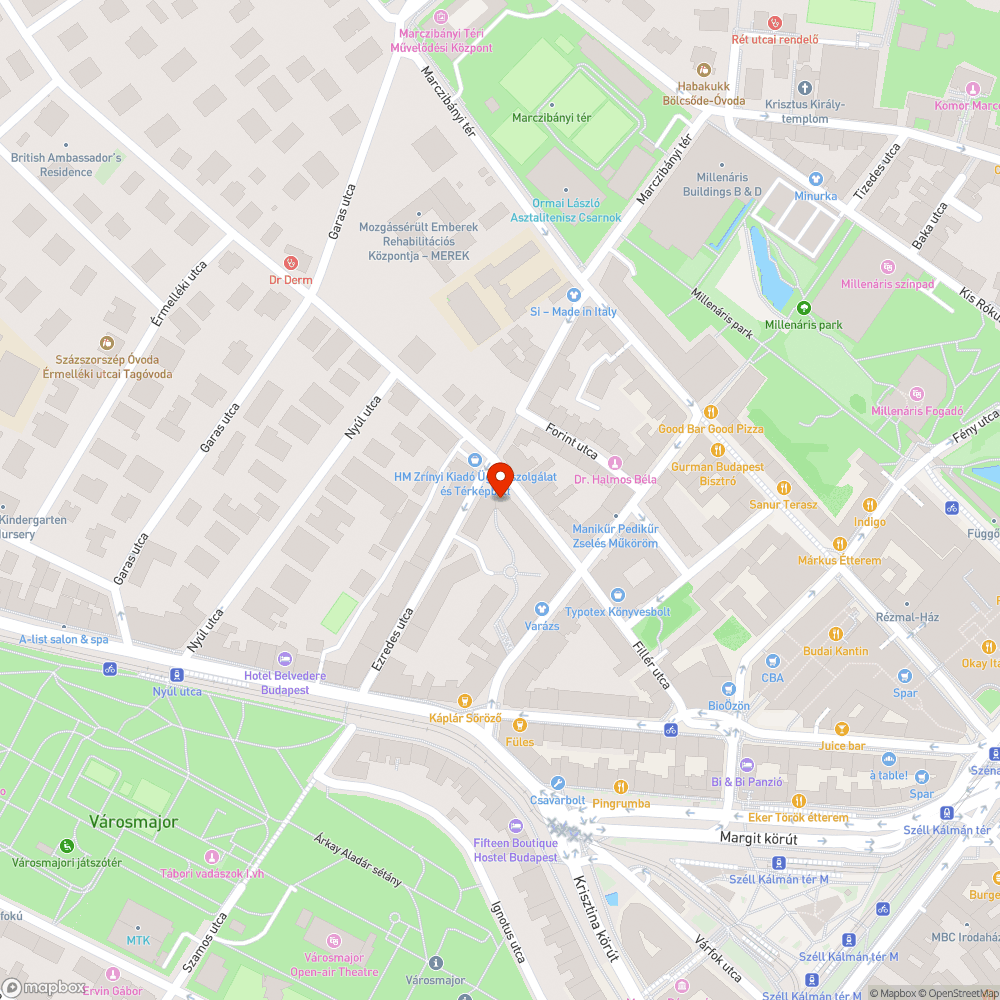 Hiányzó mozgássérült várakozóhely felfestés bejelentés helye