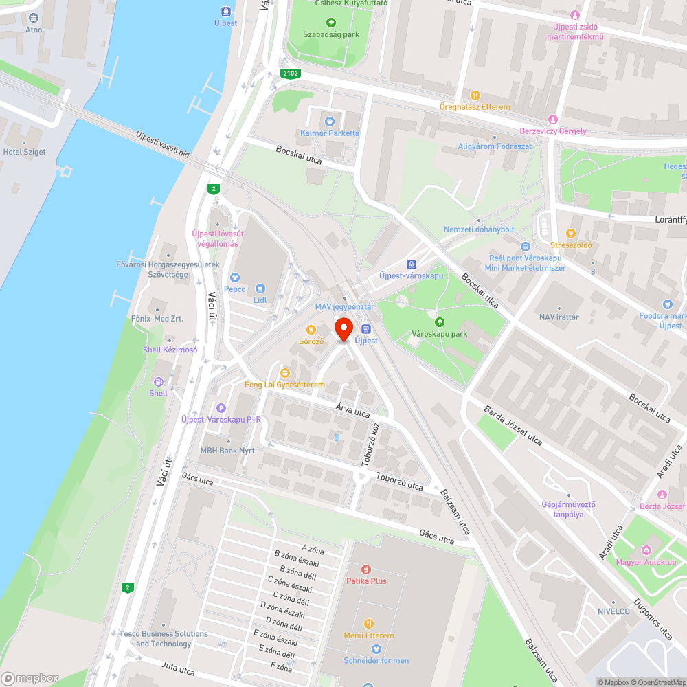 Szemetes környék bejelentés helye