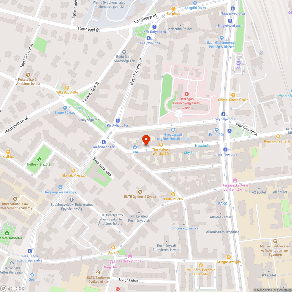 Törött felületű fedlap bejelentés helye