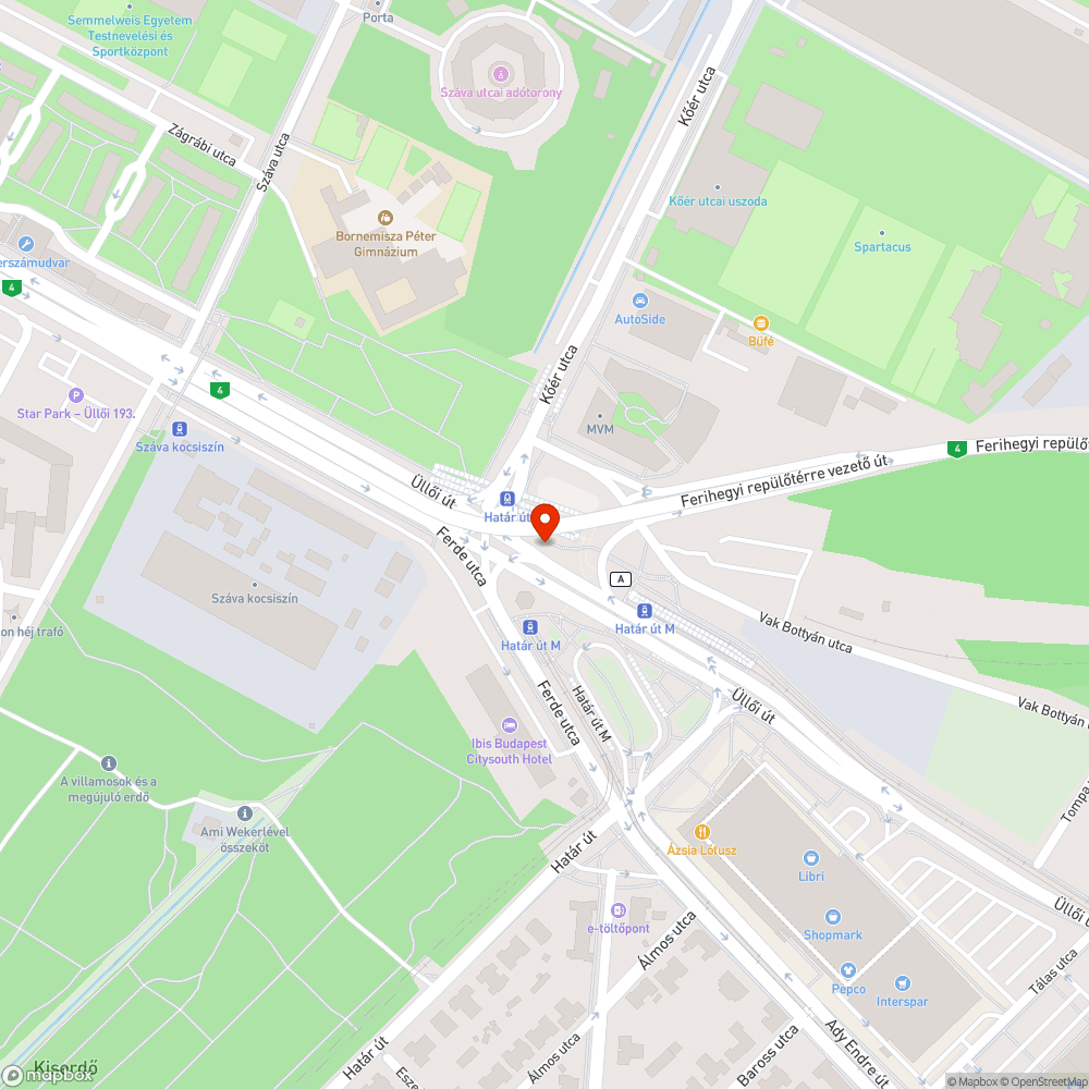 Hulladék bejelentés helye