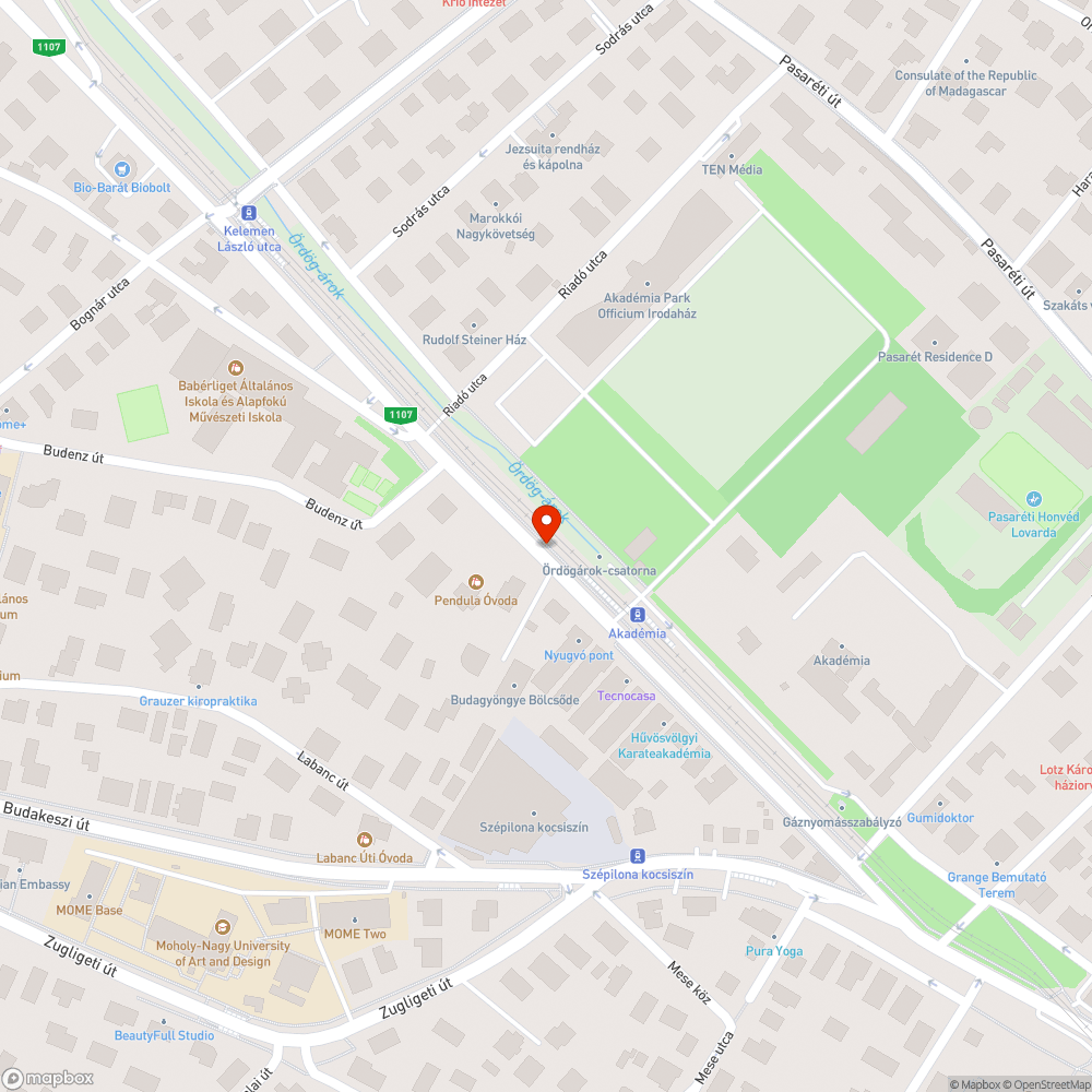 Szétesett korlát bejelentés helye