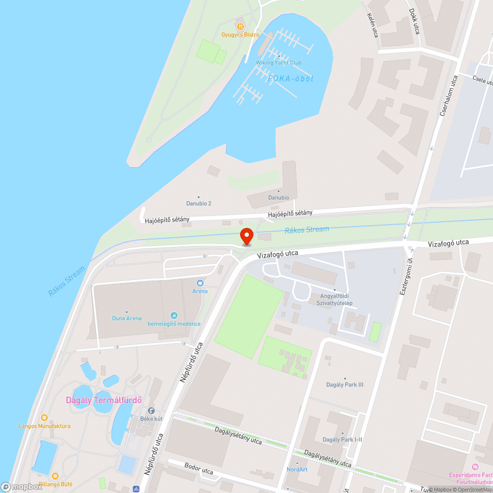 Összefirkált gyalogoshíd bejelentés helye